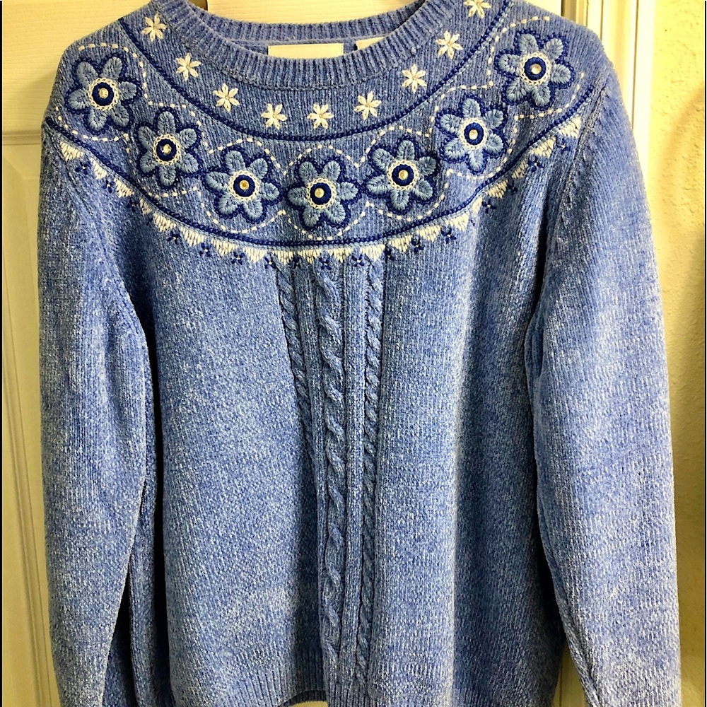 Alfred Dunner long sleeve sweater XLG